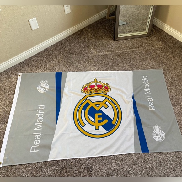 Other - Real Madrid Flag - Gray and Blue